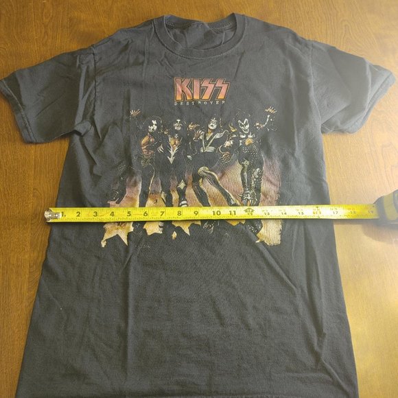 KISS Destroyer Classic Black T-shirt Womens S No Tag see measurements - Picture 8 of 8